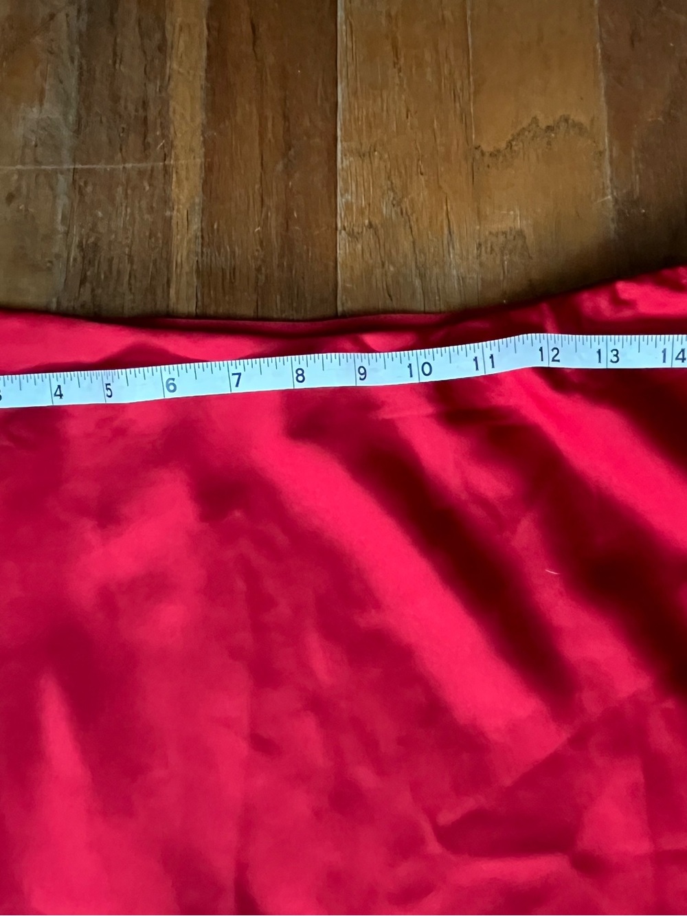 J. Crew Red Satin Midi Skirt - Women - Picture 5 of 6
